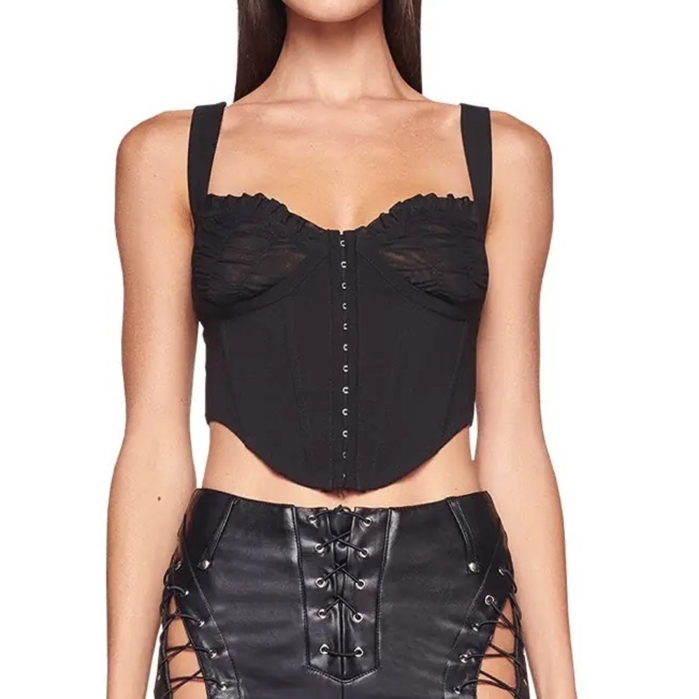 I.AM.GIA Black Crop Top